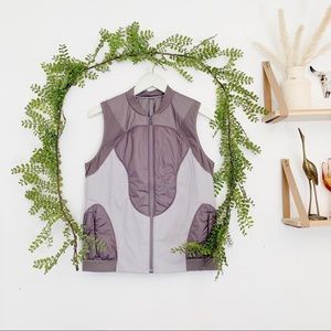 Lululemon Polar Pace Run Vest Pelt Lunar Rock Iced Iris